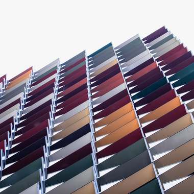 Dynamic Building colourful