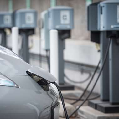 Silver Electric car charging 2