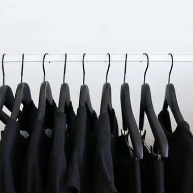 Rows of tshirts